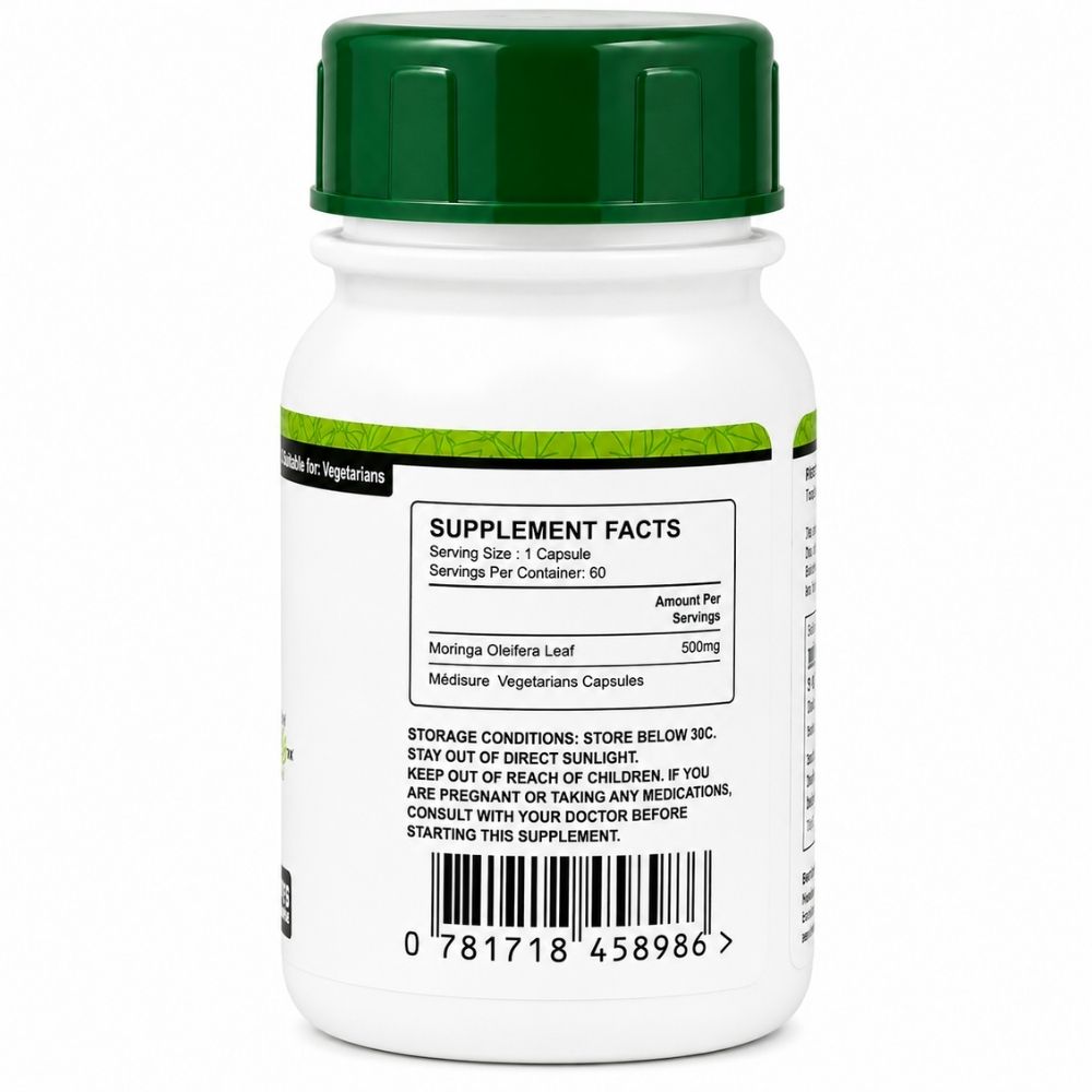 Healthy Life- Moringa Capsules 60's - Image 2