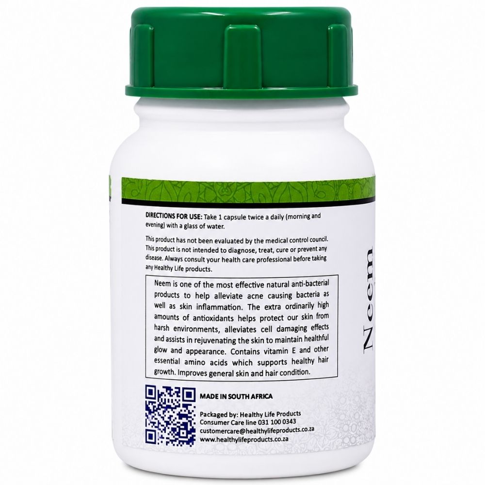 Healthy Life Double Pack- Neem Capsules 60's - Image 3