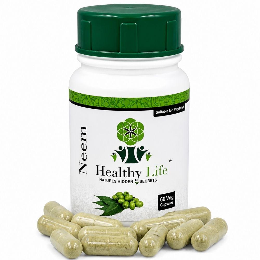 Healthy Life Double Pack- Neem Capsules 60's - Image 4