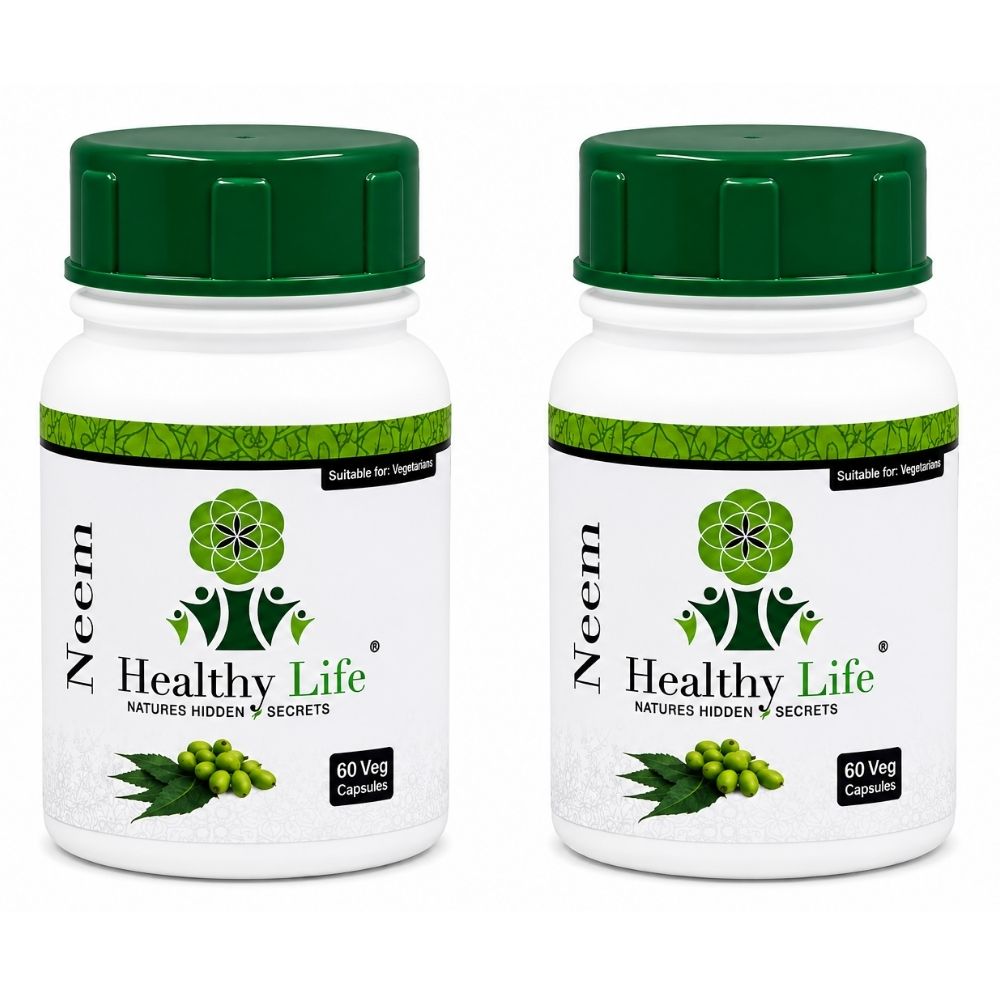 Healthy Life Double Pack- Neem Capsules 60's