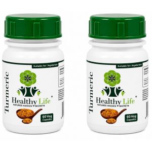 Healthy Life Double Pack- Turmeric Capsules 60's