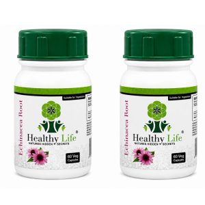 Healthy Life Double Pack- Echinacea Root Capsules 60's