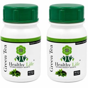Healthy Life Double Pack - Green Tea Capsules 60s
