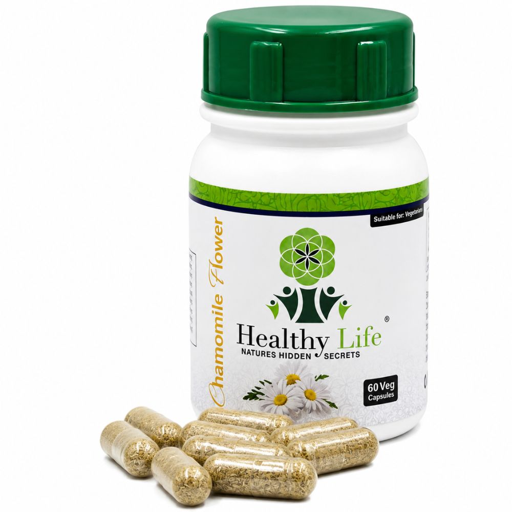 Healthy Life- Chamomile Flower 60's - Image 4